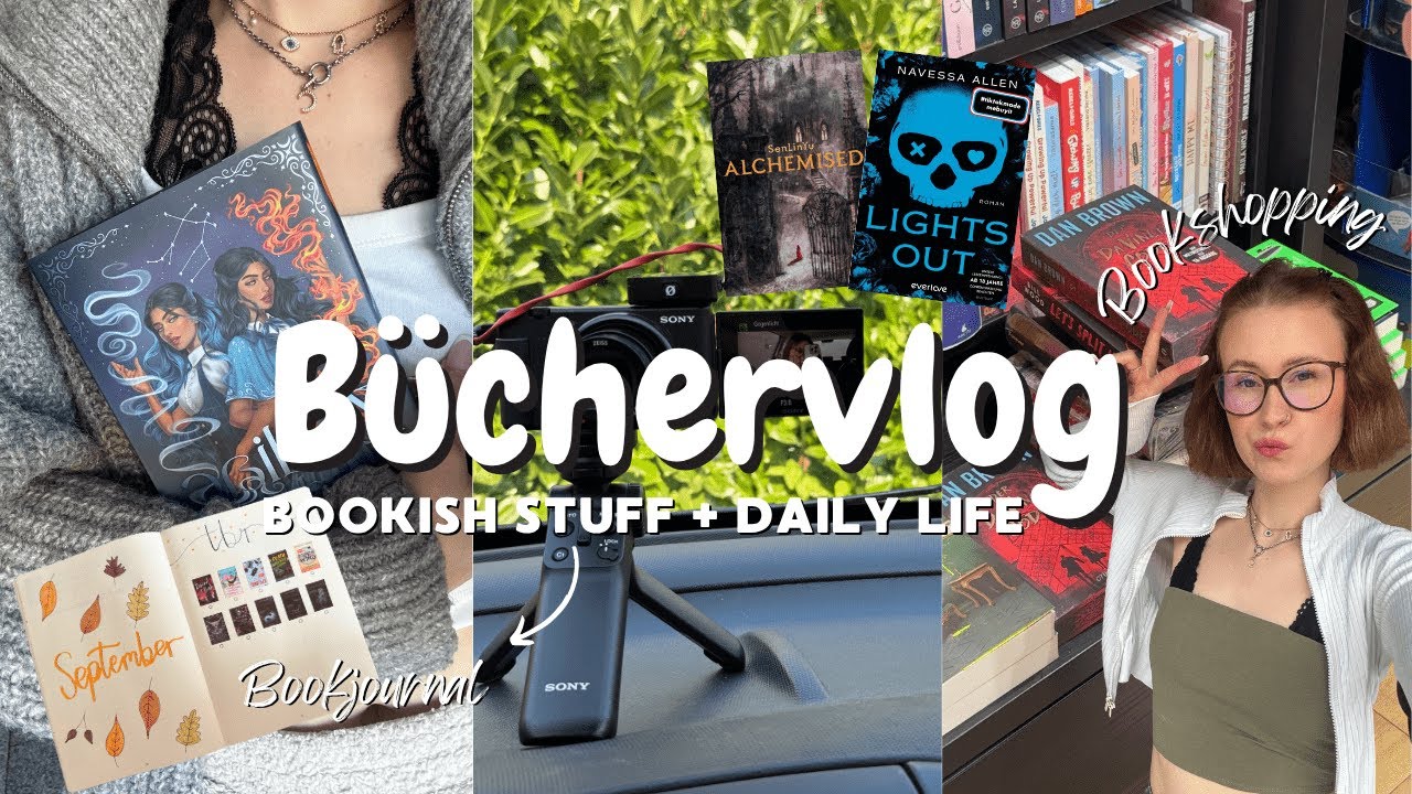 Büchervlog🎀 | Tbr ziehen, Journal with me, neue Hörbuch-App, Bookshopping,...