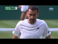 Marin Cilic v Daniil Medvedev (Men's 1st Round) | 2026 Wimbledon Highlights