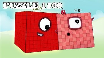 number blocks Puzzle 1100