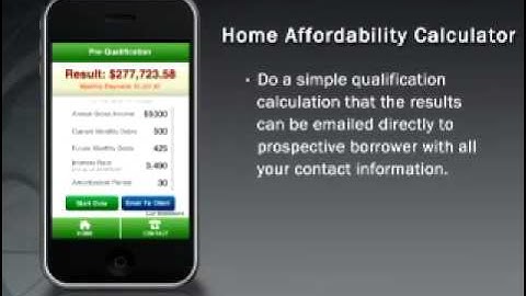 The Working Business Card for Mortgage Professionals