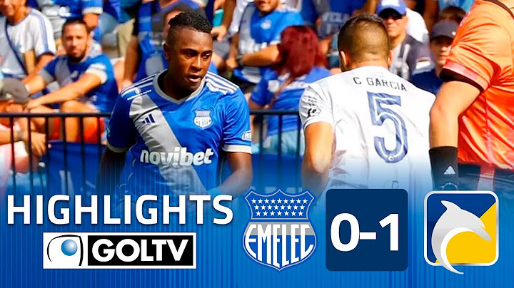 Emelec 0 - 1 Delfín SC | HIGHLIGHTS | Liga Pro Ecuador