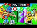 MINECRAFT PIXELMON MA LA RUOTA BANNA IL POKEMON COLORATO