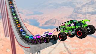Every Monster Truck Tries This Impossible Jump!