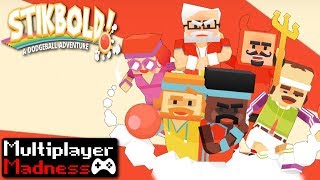 Stikbold: A Dodgeball Adventure  - DODGING TIME!!! - Multiplayer Madness screenshot 1