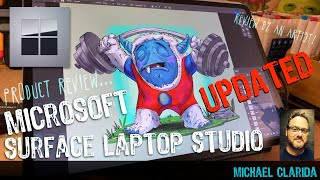 Surface laptop Studio update review by an artist