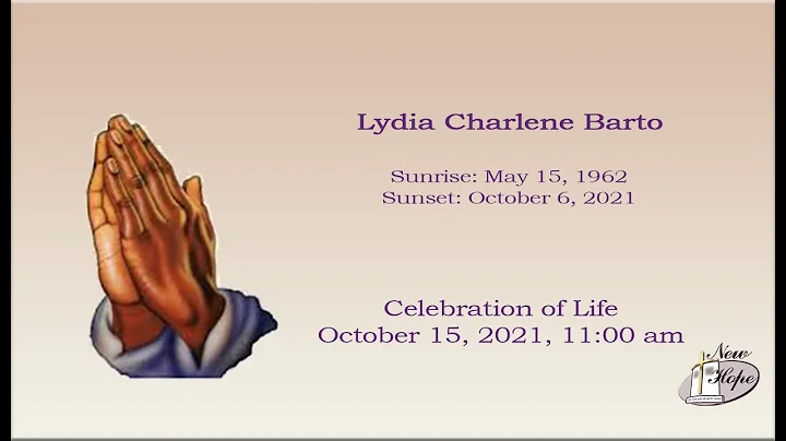 Lydia Charlene Barto Celebration of Life 10.15.2021