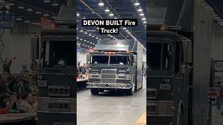 Custom Fire Truck leaving 2025 Detroit Autorama! #detroit #autorama #firetruck #cars #michigan