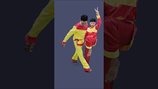 Part 124 how to do a spin kick in karate #kungfufight #skills #martialarts [ SenCre ]