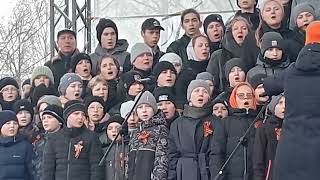 Карелия Петрозаводск 9 мая 2024 площадь Кирова концерт где участвует моя доченька Екатерина.