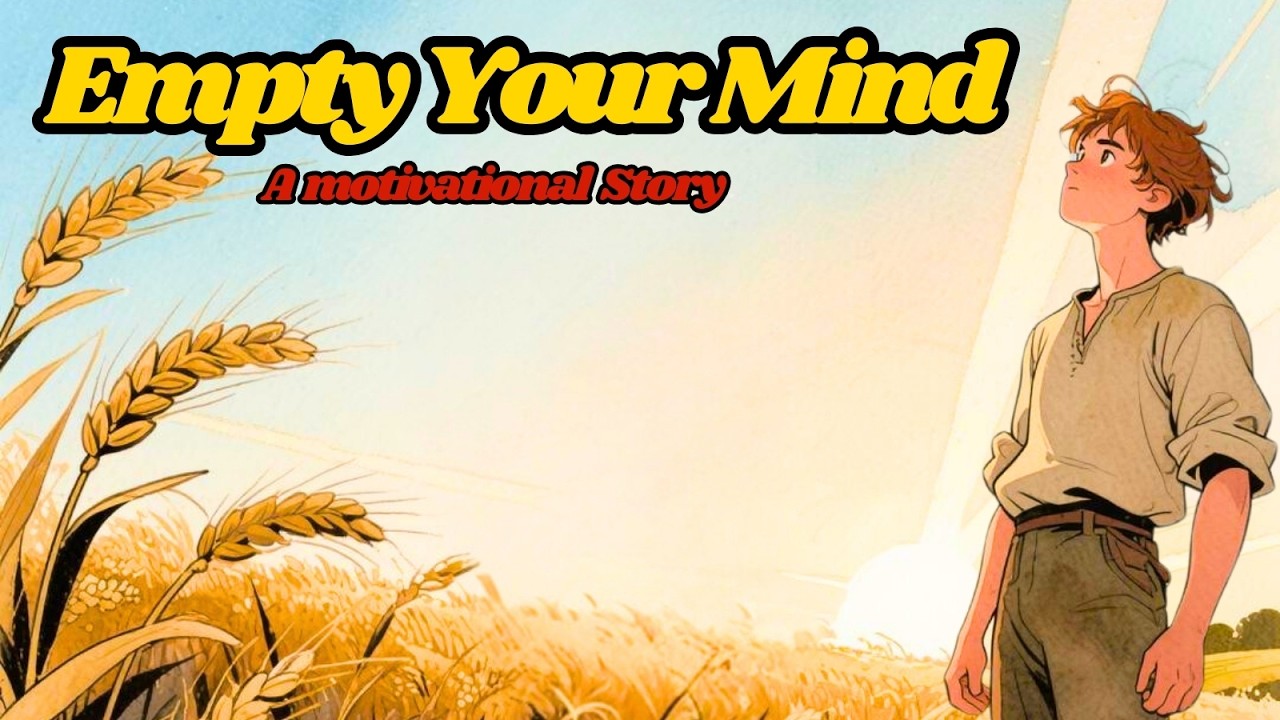 Empty Your Mind - A Powerful Motivational Story for Your Life