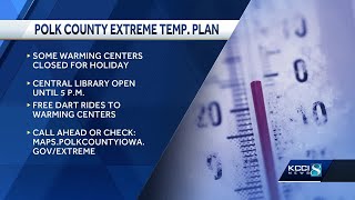 Extreme Temperature Plan activated Monday