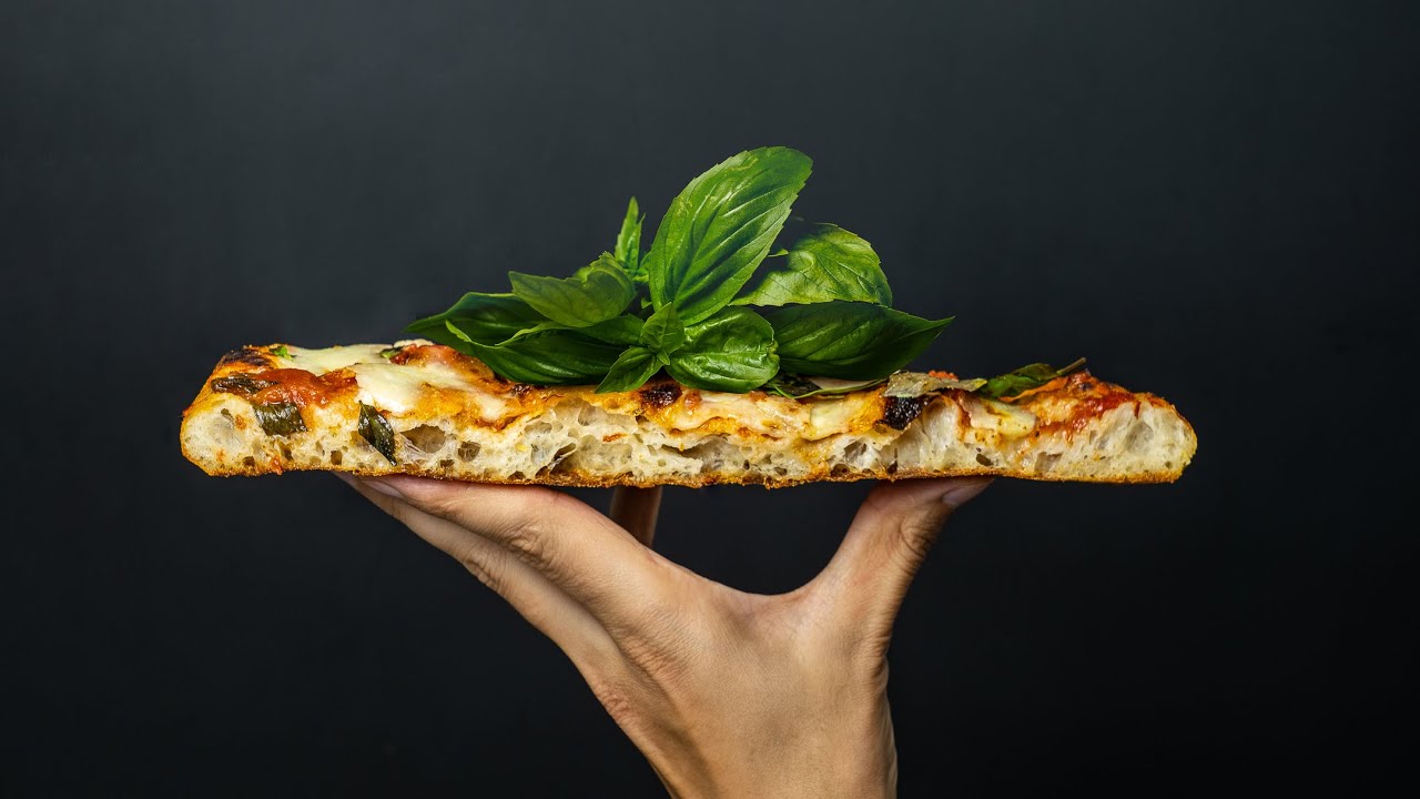 No Knead Roman Pizza a Taglio