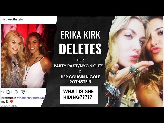 Why is Erika trying to delete her Jewish ties and her past...