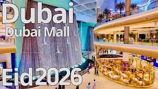Dubai 🇦🇪 City Centre, Dubai Mall Eid Walking Tour 2026
