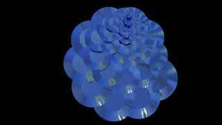 Mesmerizing Abstract Rotating Diamond Formations 3D Blender Animation Video