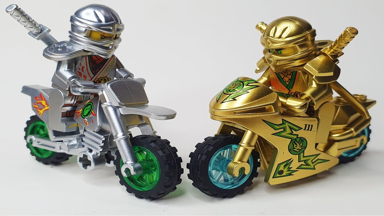 LEGO Built Ninjago Rider with Motors | Epic Speed Build | Minifigure lego unofficial 
