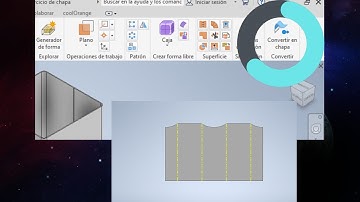 Autodesk Inventor para estudiantes. ¿Cómo convertir a chapa metálica en Inventor 2020?