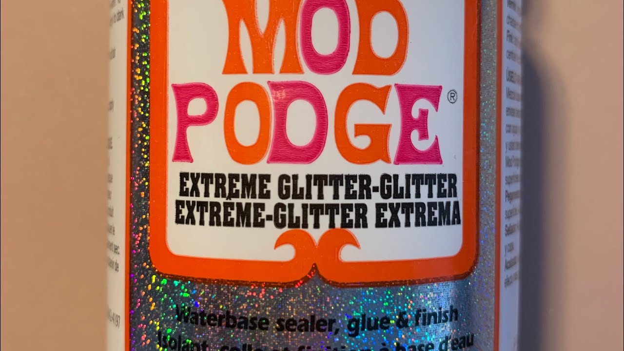 MOD PODGE Extreme Glitter in adult colouring books ADULTS ONLY
