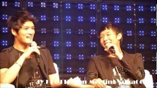 20110903 2011 LOTTE Sweet dream with JYJ TALK(by  yuka6002)
