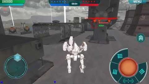 War Robots Prototype Bot 3 Med Weapons & Springfield New Spawn (Upper Side 1) - Test Server 2.7.0