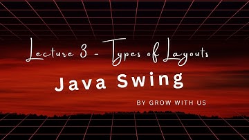 JFrame Layouts | GWU Java Series