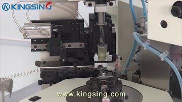 Fully Automatic 2-sided Wire Crimping Machine