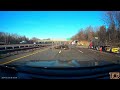 CAUGHT ON VIDEO: Vehicle flips and goes airborne on the GSP in NJ - Dashcam video