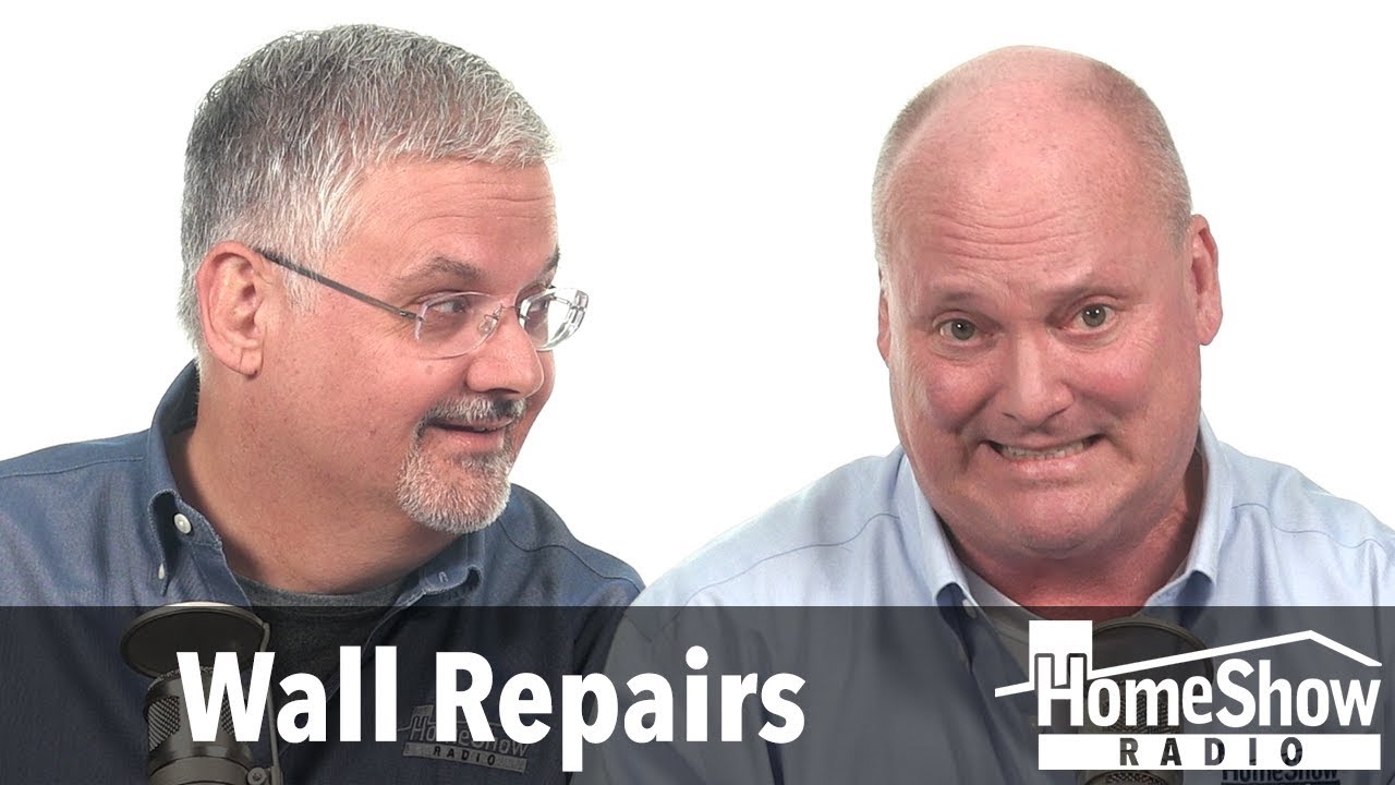 Wall Repairs - YouTube