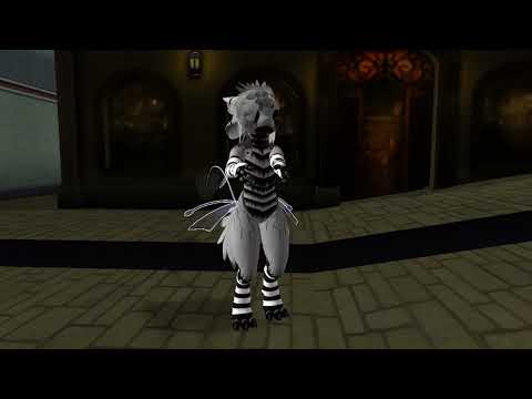 Creepy head crack avali in VRChat