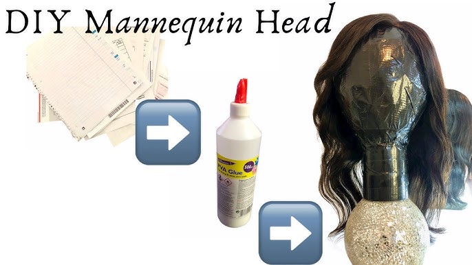 How to Pin Your Lace Front Wig on a Mannequin Head for Styling and