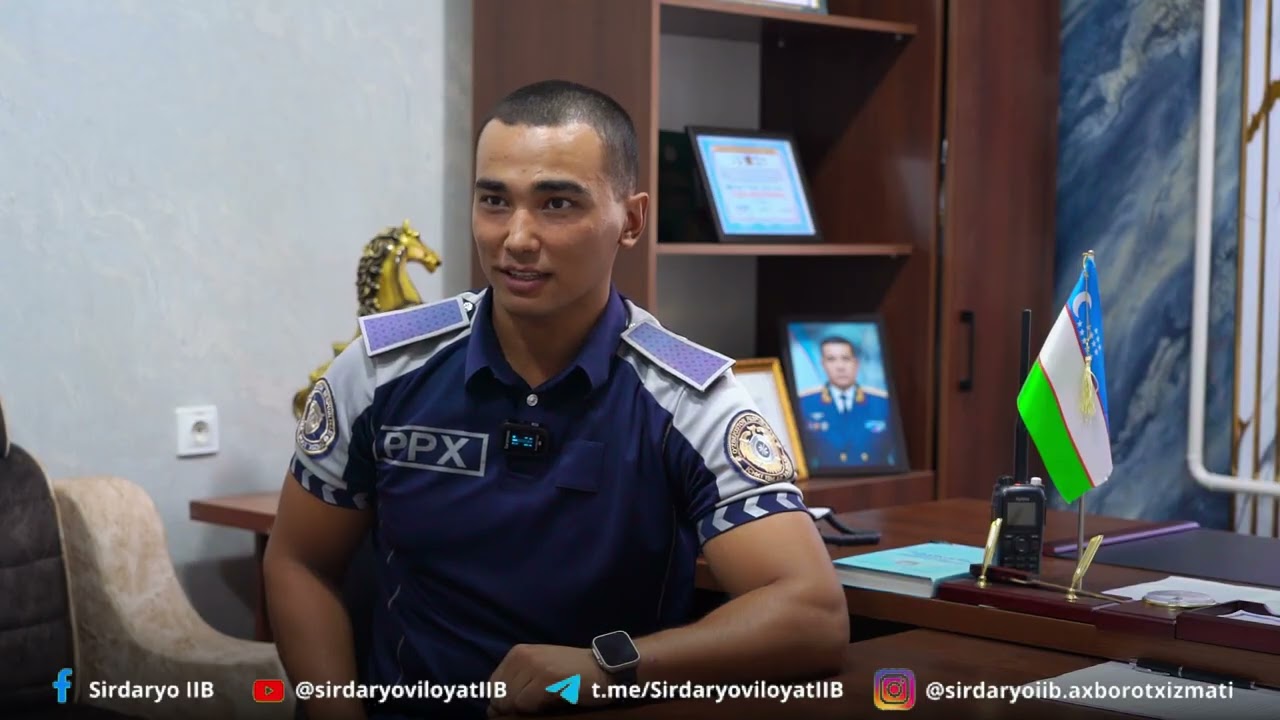 Sirdaryo viloyati IIB JXX JTSB PPX inspektori