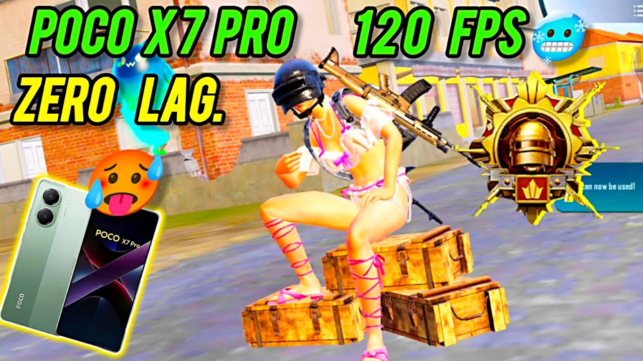 POCO X7 Pro 120FPS PUBG Mobile Gameplay | Ultra Smooth Graphics | Zero ...