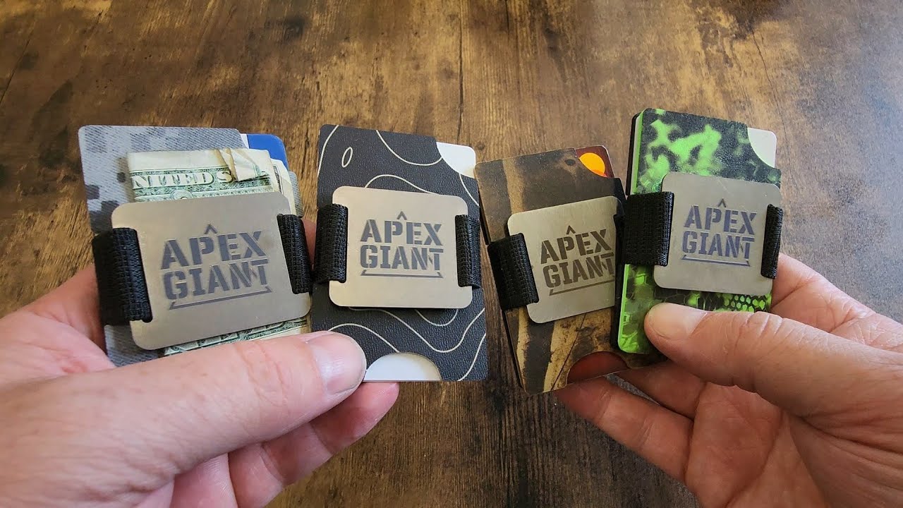 APEX GIANT Wallets - minimalist wallets