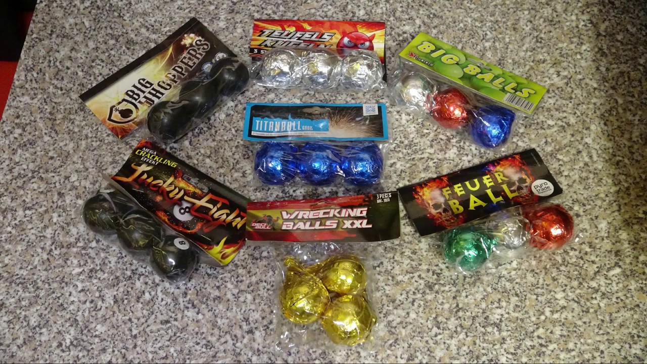 500 Abo Special | Großer XXL Crackling-Ball Vergleich