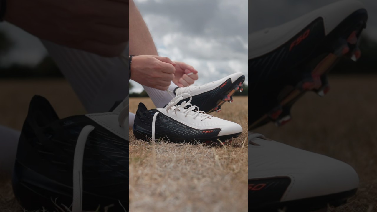 PREMIUM LEATHER F50 👀🔥 #adidas #f50 #footballboots #shorts