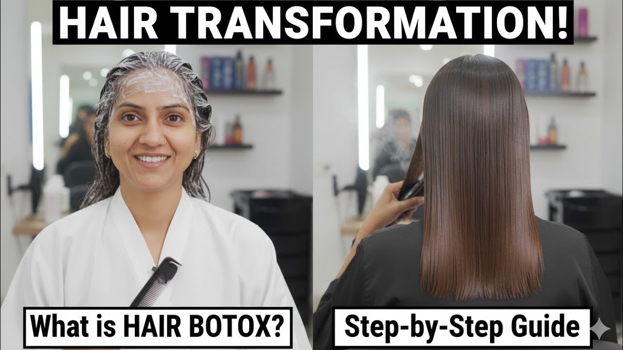 Hair botox क्या है । Botox Treatment l Beauty parlor course l Hair Botox step by step 