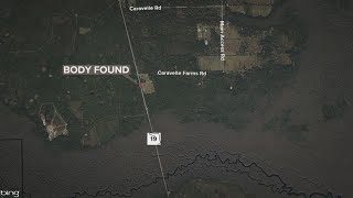 Map: Location where body was found in unincorporated Palatka