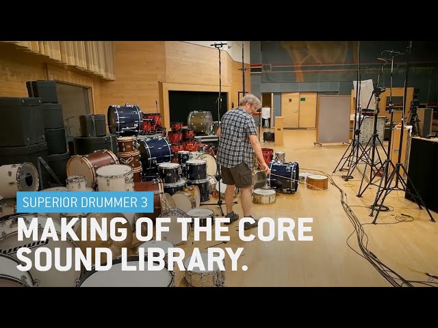 Superior Drummer 3: The Making of the Core Sound Library - YouTube