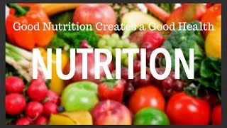 Nutrition is often the most important limiting factor for us. food we
eat and beverages drink influence nearly every health marker,
including mood...