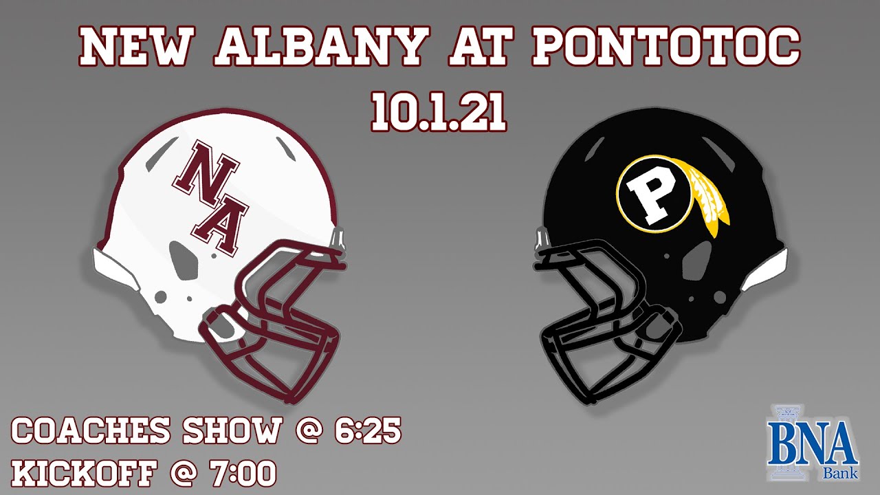New Albany Football at Pontotoc - YouTube