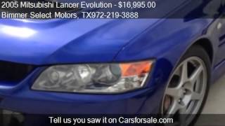 2005 Mitsubishi Lancer Evolution Evolution VIII - for sale i