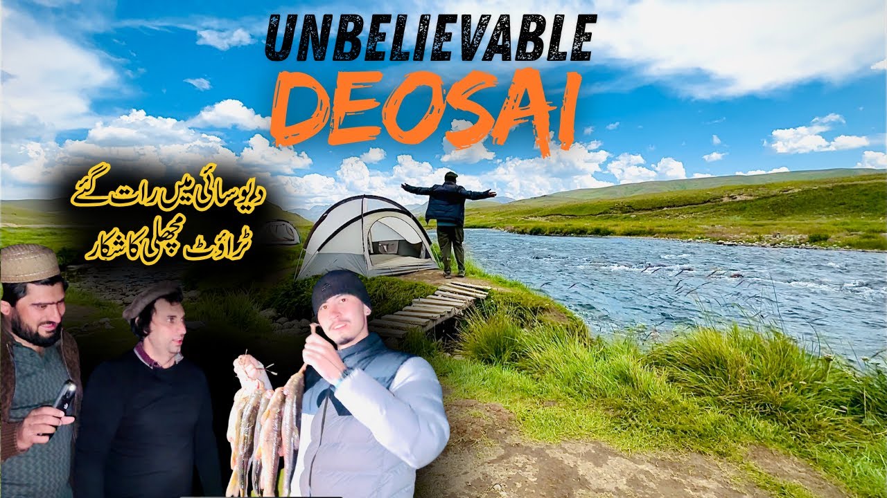“Heaven on Earth – The Untouched Beauty of Deosai 🇵🇰” “Bike Ride, Camping & Fishing