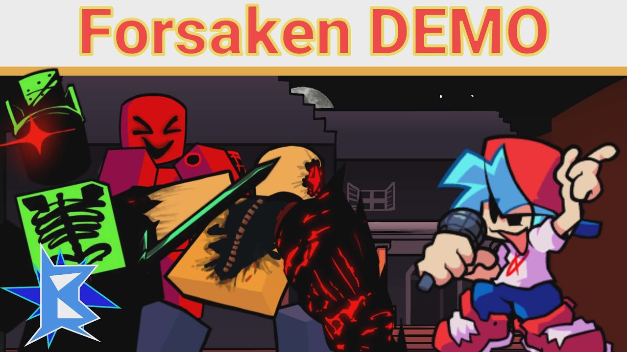 FNF Vs Forsaken DEMO | C00lkidd, 1x1x1x1 & John Doe