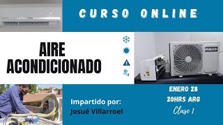 Curso GRATIS de Aires Acondicionados EN VIVO | Clase # 1 Curso GRATIS de Aires Acondicionados EN VIVO | Clase # 1