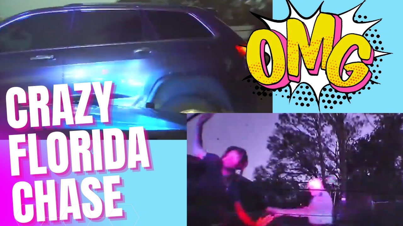 Florida Highway Patrol In A High Speed Pursuit in St. Augustine - YouTube