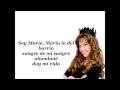 Thalia-Maria La Del Barrio (lyrics)