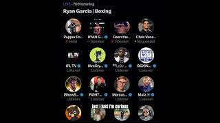 *FULL TALK* Ryan Garcia says some crazy things on Twitter Live with ANDREW TATE (MUST SEE)😲