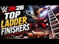 🔥 Top 30 Extreme WWE Moves Ever! | Crazy Ladder, Table &amp; Finisher Moments | WWE 2K26 #wwe #wrestling