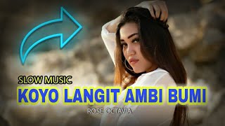 KOYO LANGIT AMBI BUMI❗VERSI MUSIKNYA SANTAI❗BIKIN   RILEX❗Rose Octavia #lagu_banyuwangi