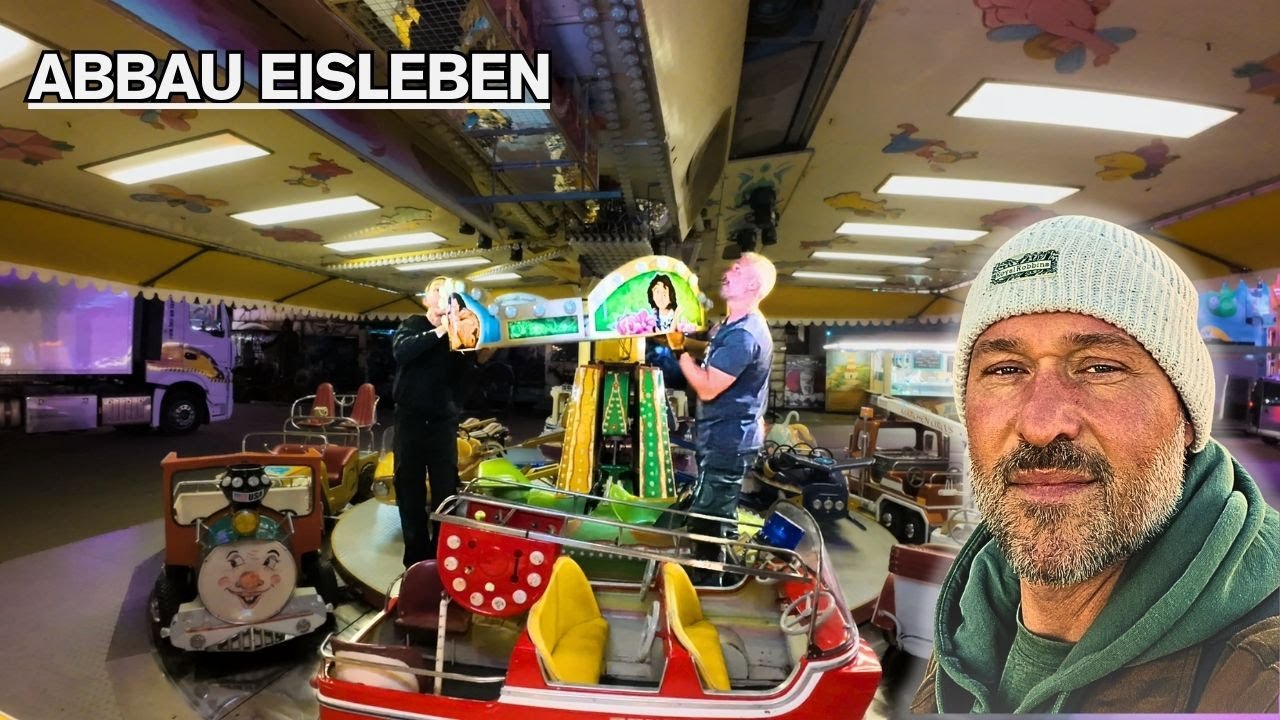 Letzte Nacht auf der EISLEBENER WIESE | Kirmes-Abbau & Abschied aus Eisleben Folge 8 3/3